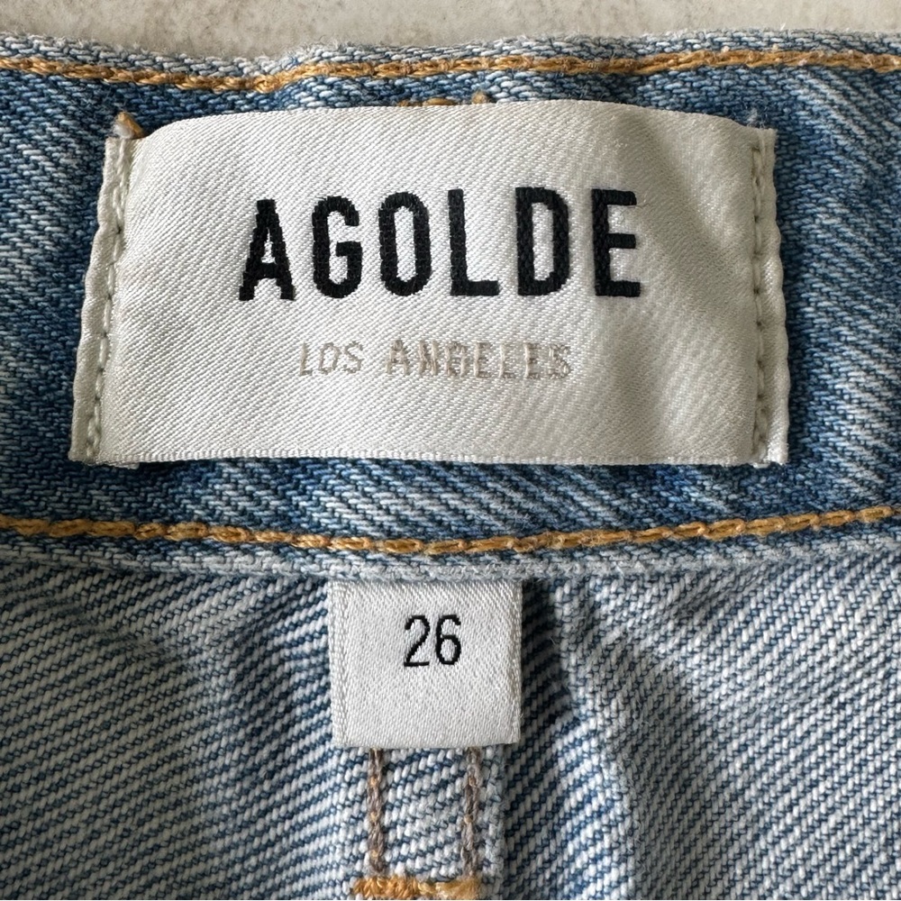 Anthropologie AGOLDE Parker Denim Long Shorts - Picture 8 of 10